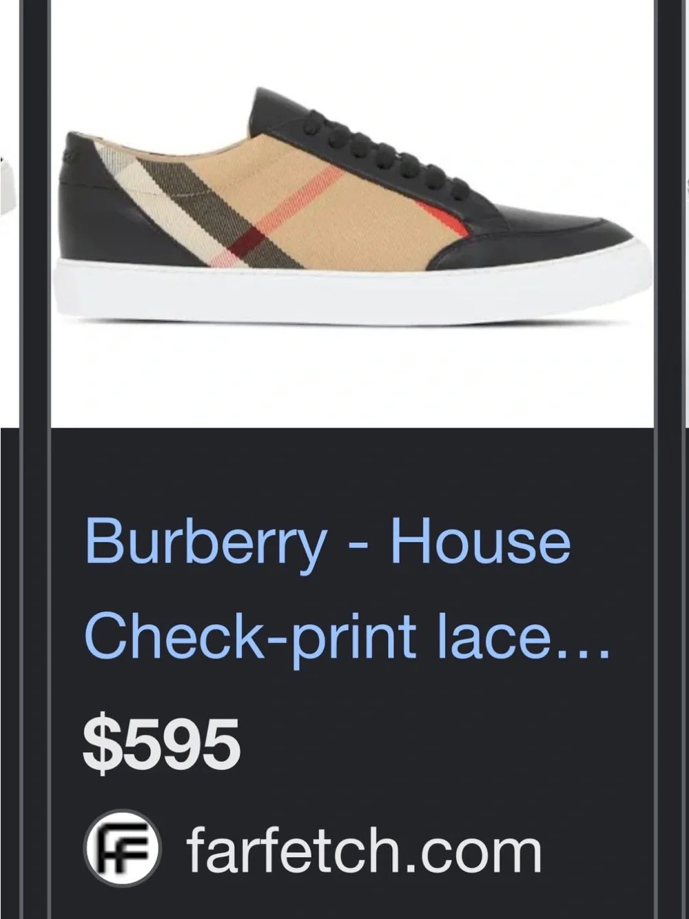 Burberry stylish low